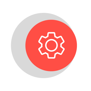 Icon representing lower operational burden for HR and admin teams
