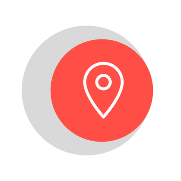 Location pin icon representing dedicated regional support across Asia