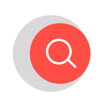 Magnifying glass icon representing compliant hiring at scale